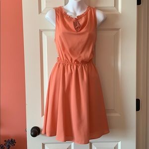 LC Lauren Conrad | Coral Dress